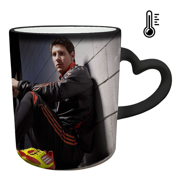 ماگ حرارتی مدل دسته قلبی طرح مسی کد 29