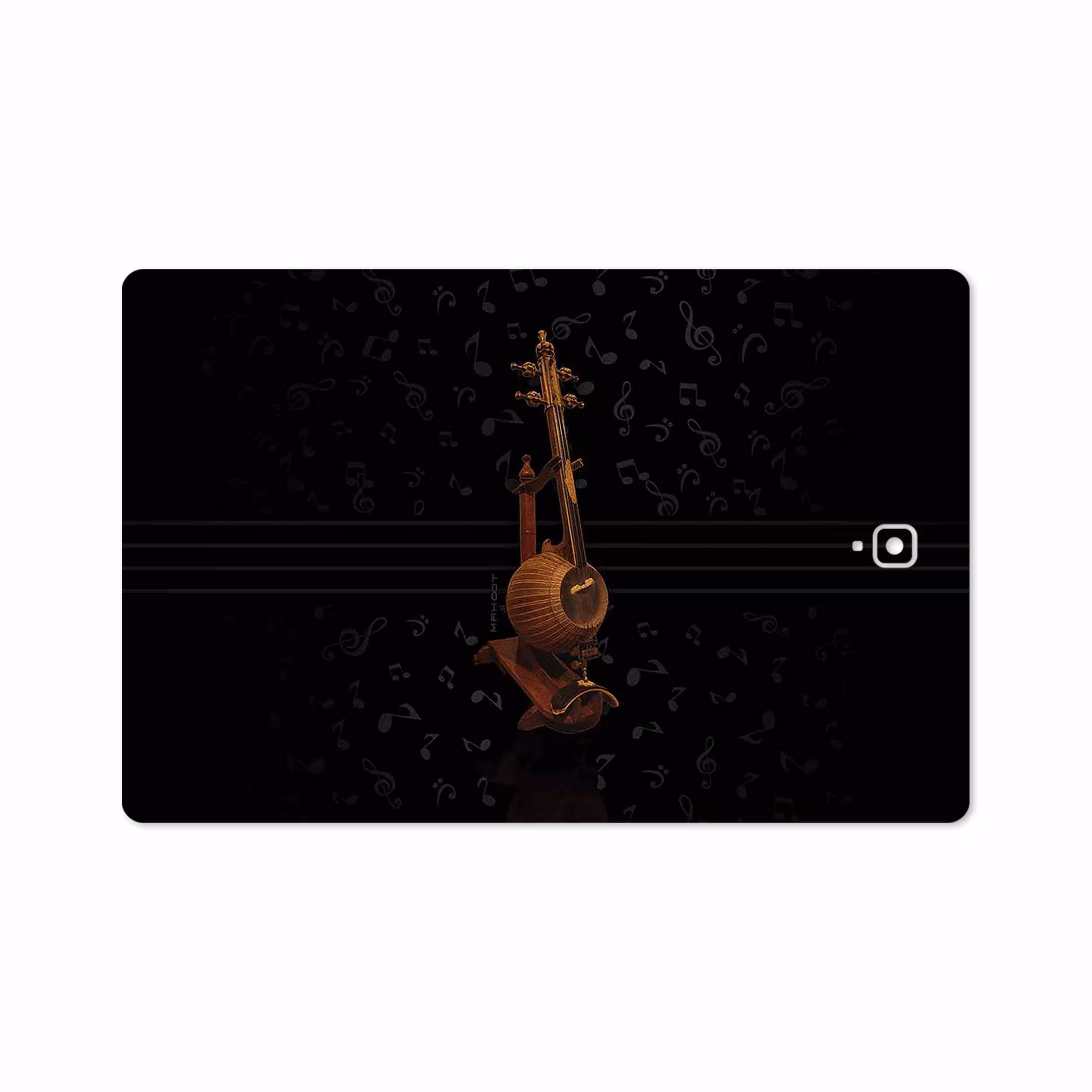 برچسب پوششی ماهوت مدل Persian Fiddle Instrument مناسب برای تبلت سامسونگ Galaxy Tab S4 10.5 2018 T830