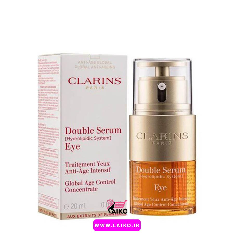 سرم دور چشم کلارنس مدل CLARINS Double