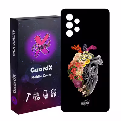 کاور گارد ایکس طرح قلب مدل Glass10216 مناسب برای گوشی موبایل سامسونگ Galaxy A52