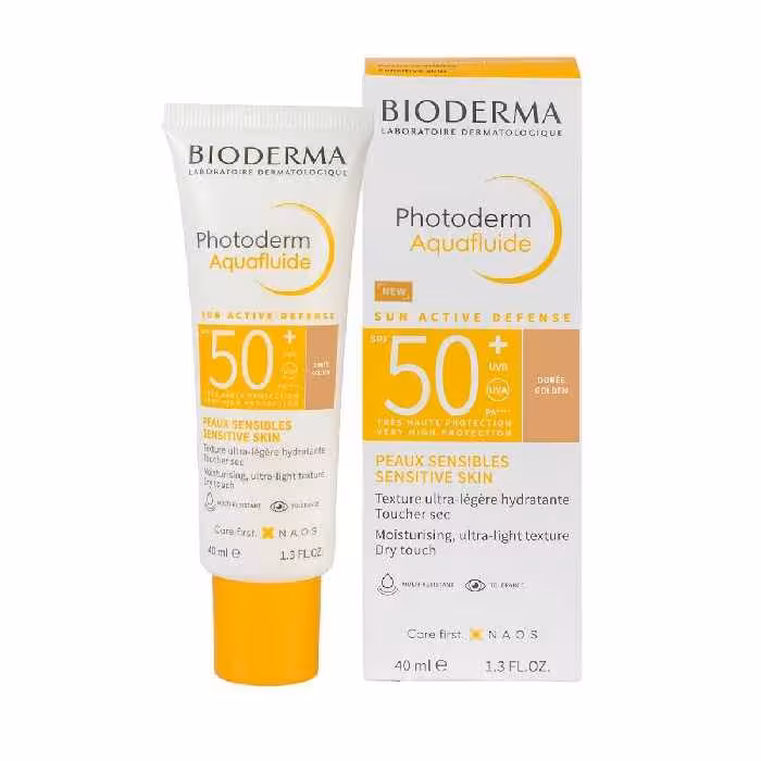 کرم ضد آفتاب بایودرما رنگی فتودرم آکوا فلویید Bioderma