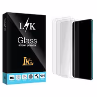 محافظ صفحه نمایش شیشه ای ال کا جی مدل LK Glass MIX3 مناسب برای گوشی موبایل سامسونگ Galaxy A53 بسته سه عددی | کالا برتری