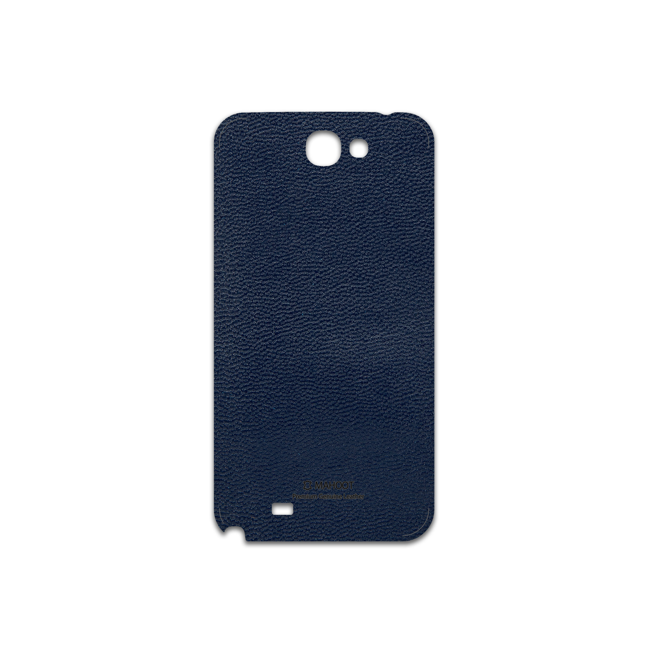 برچسب پوششی ماهوت مدل Deep-Blue-Leather مناسب برای گوشی موبایل سامسونگ Galaxy Note 2