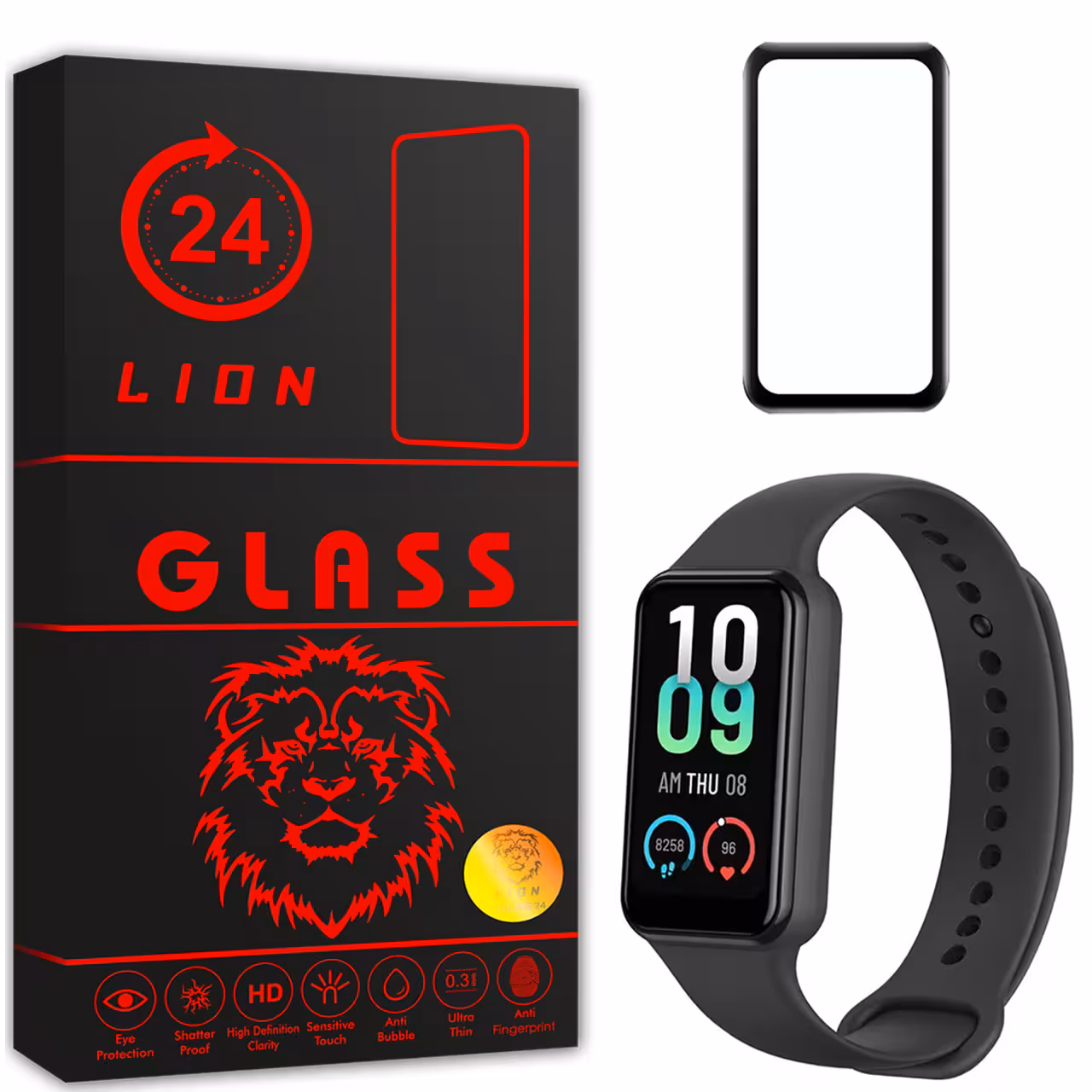 محافظ صفحه نمایش لاین مدل RT007 مناسب برای ساعت هوشمند شیایومی Amazfit Band 7