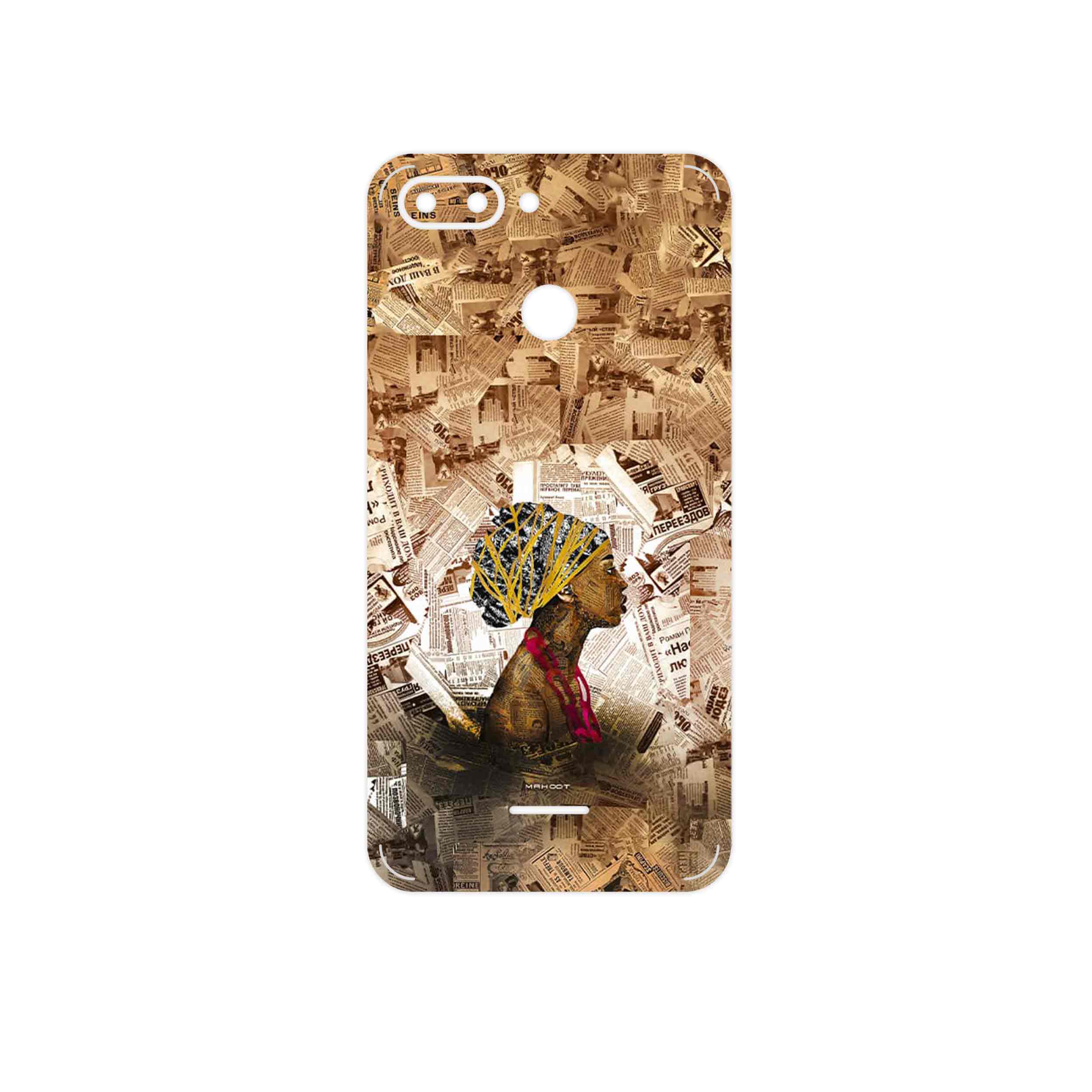 برچسب پوششی ماهوت مدل Collage of African Women مناسب برای گوشی موبایل شیائومی Redmi 6