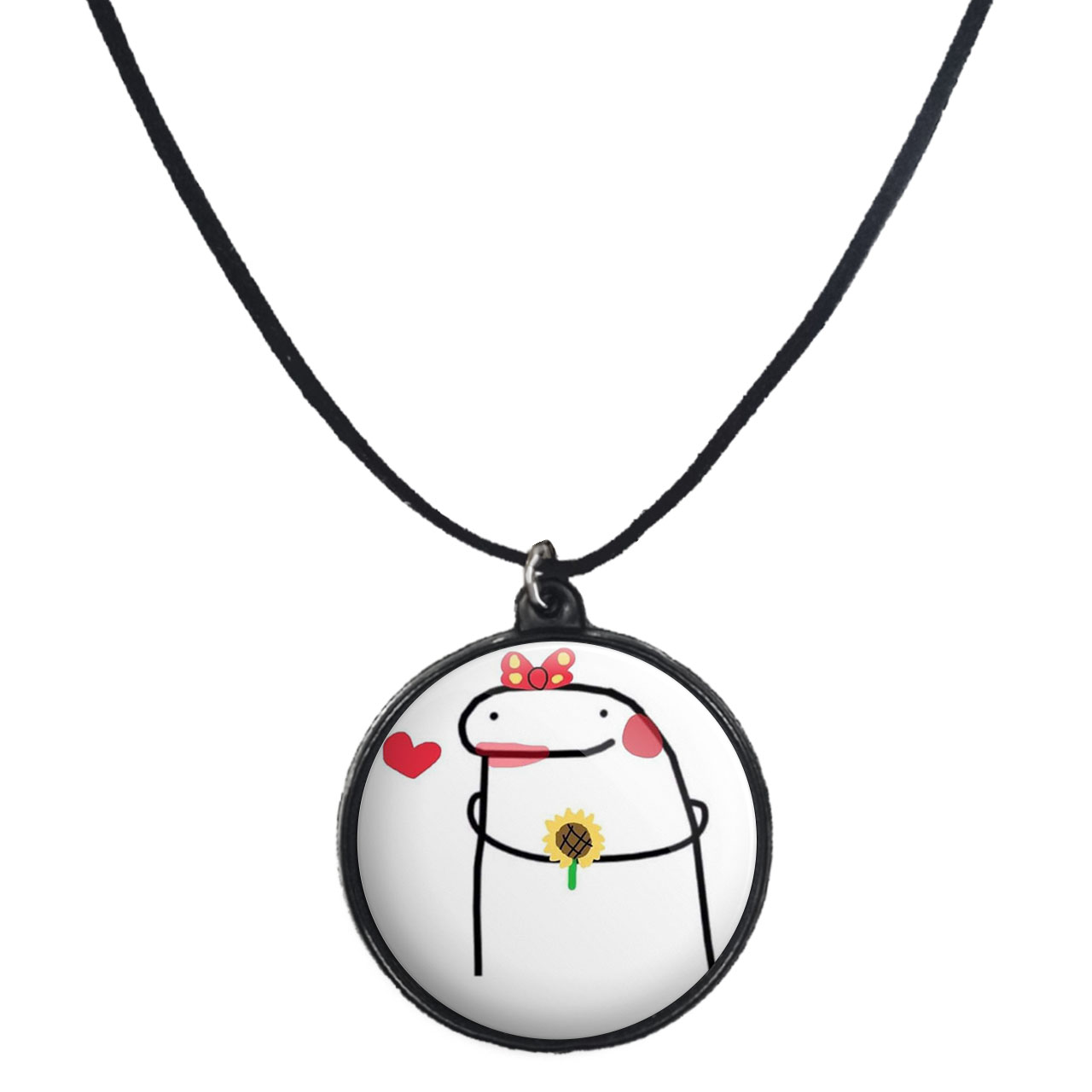 گردنبند پرمانه طرح میقولی کد pmb.24567 مدل دو طرفه