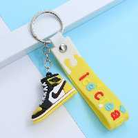 جاکلیدی آویز کیف سیلیکونی نیم بوت نایک زرد 32774