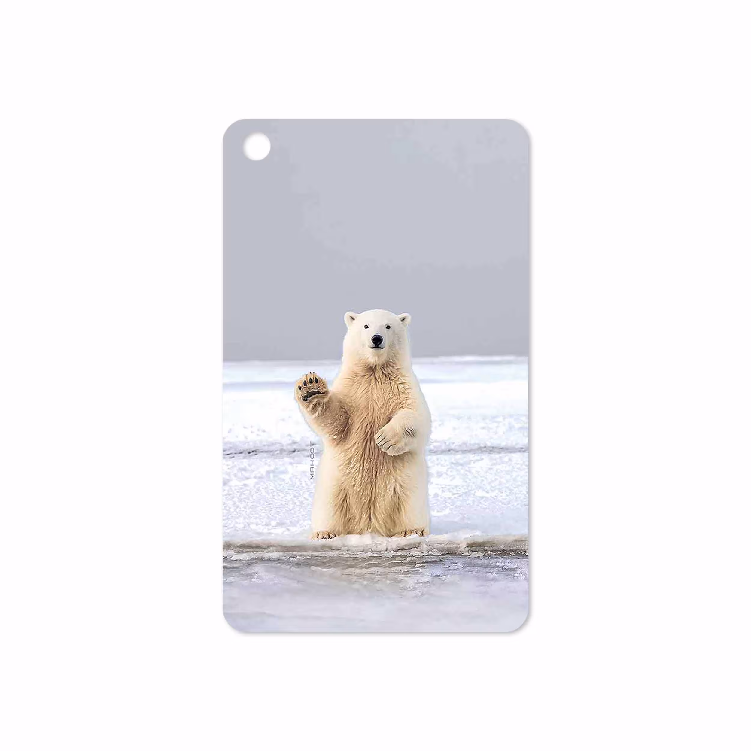 برچسب پوششی ماهوت مدل Polar bear مناسب برای تبلت شیائومی Mi Pad 4 2018