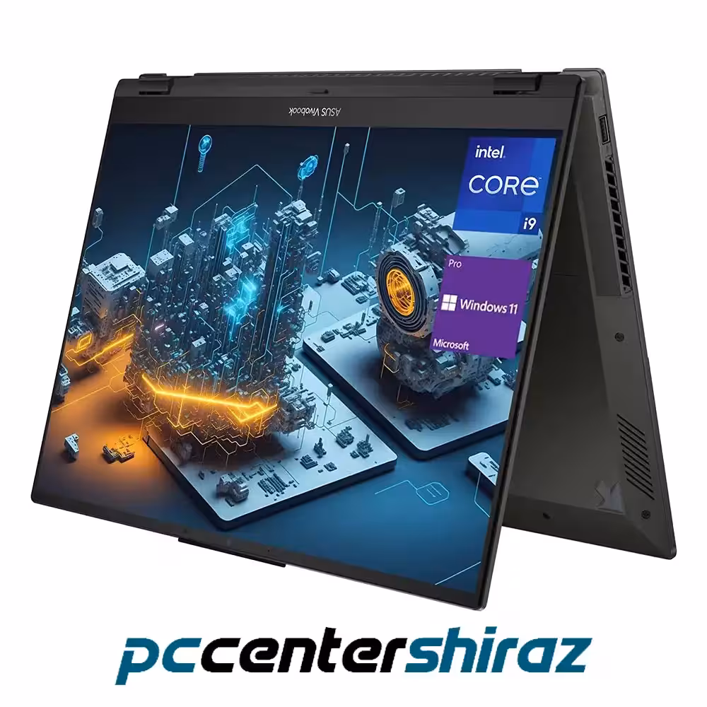 لپ تاپ 16 اینچی ایسوس مدل ASUS Vivobook S Flip TP3604VA i9 16D4 1SSD Iris Xe