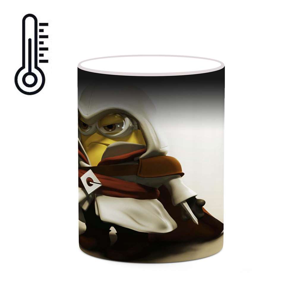 ماگ حرارتی کاکتی طرح کارتون مینیون ها مدل mgh22809