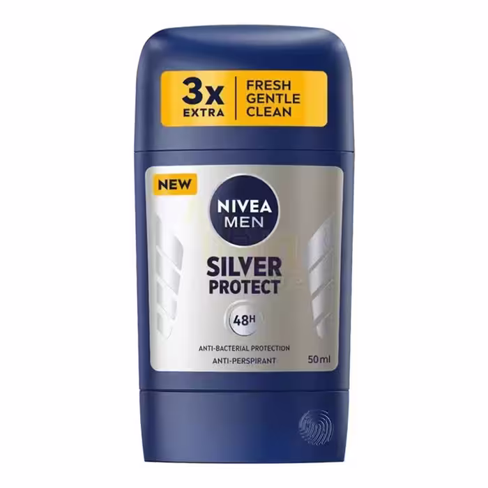 مام استیک مردانه نیوا Silver Protect حجم 50 میل