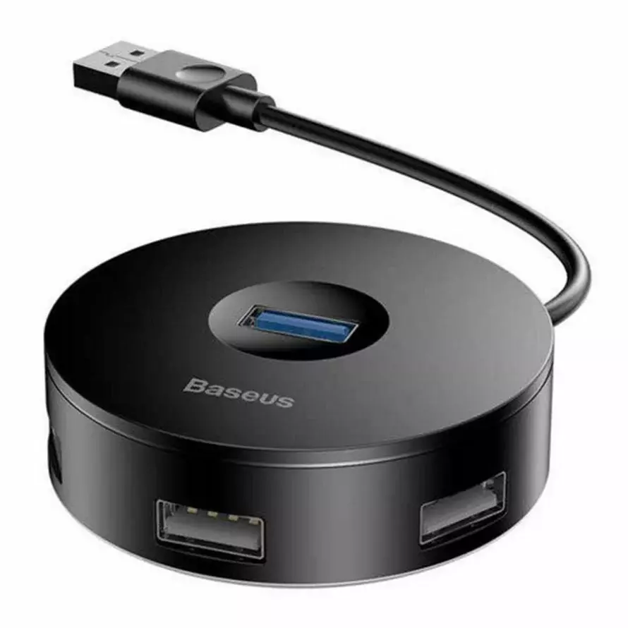 مبدل 4 پورت USB3.0 بیسوس CAHUB-F