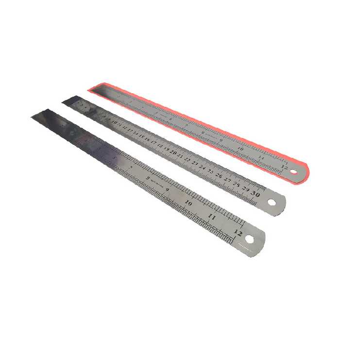 خط کش فلزی 30 سانت