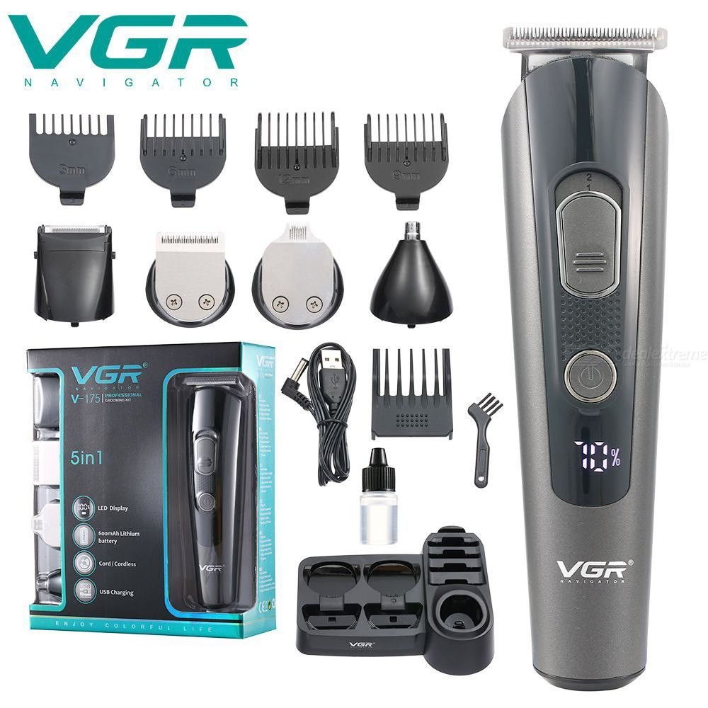 خط زن و ماشین اصلاح ست چند کاره VGR 175
