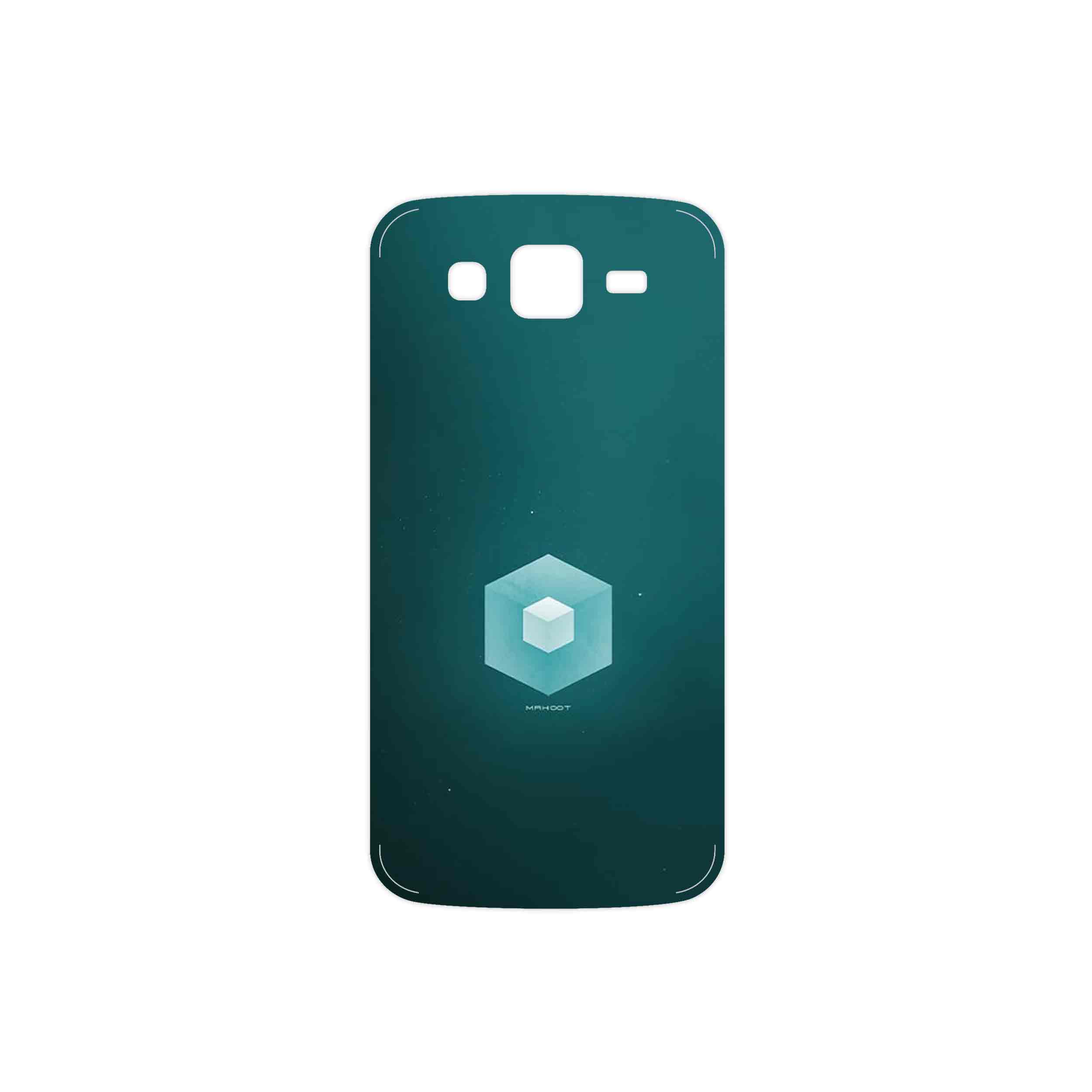 برچسب پوششی ماهوت مدل Minimal Cube icon مناسب برای گوشی موبایل سامسونگ Galaxy Grand 2