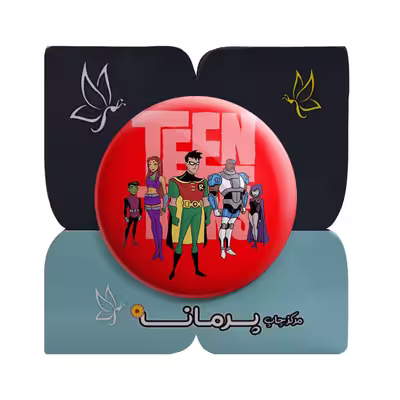 پیکسل پرمانه طرح teen titans کد pm.28508