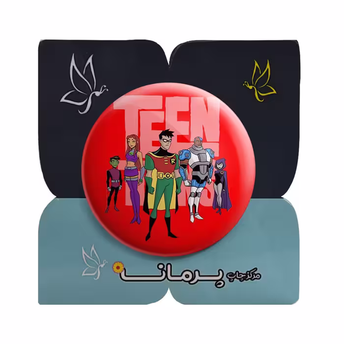 پیکسل پرمانه طرح teen titans کد pm.28508
