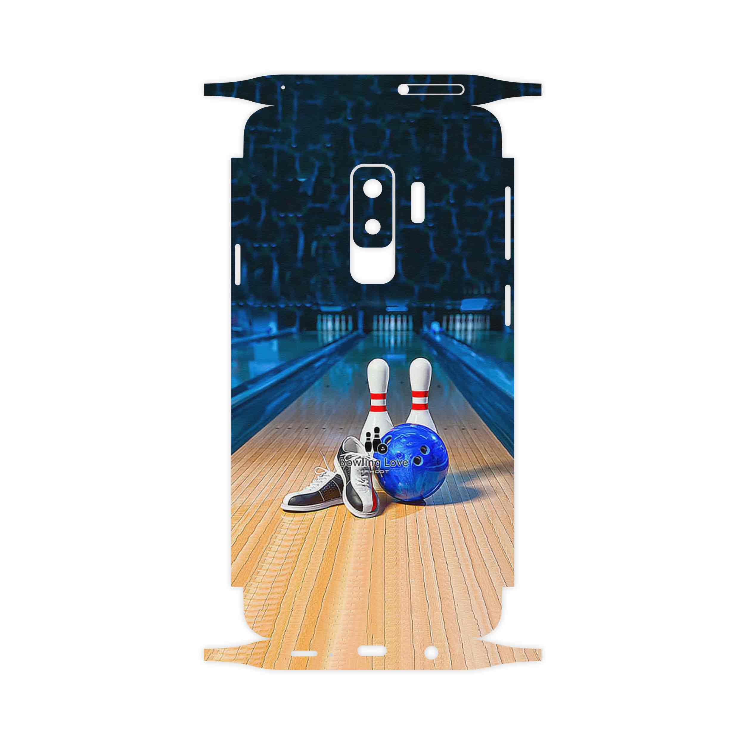 برچسب پوششی ماهوت مدل Bowling-FullSkin مناسب برای گوشی موبایل سامسونگ Galaxy S9 Plus