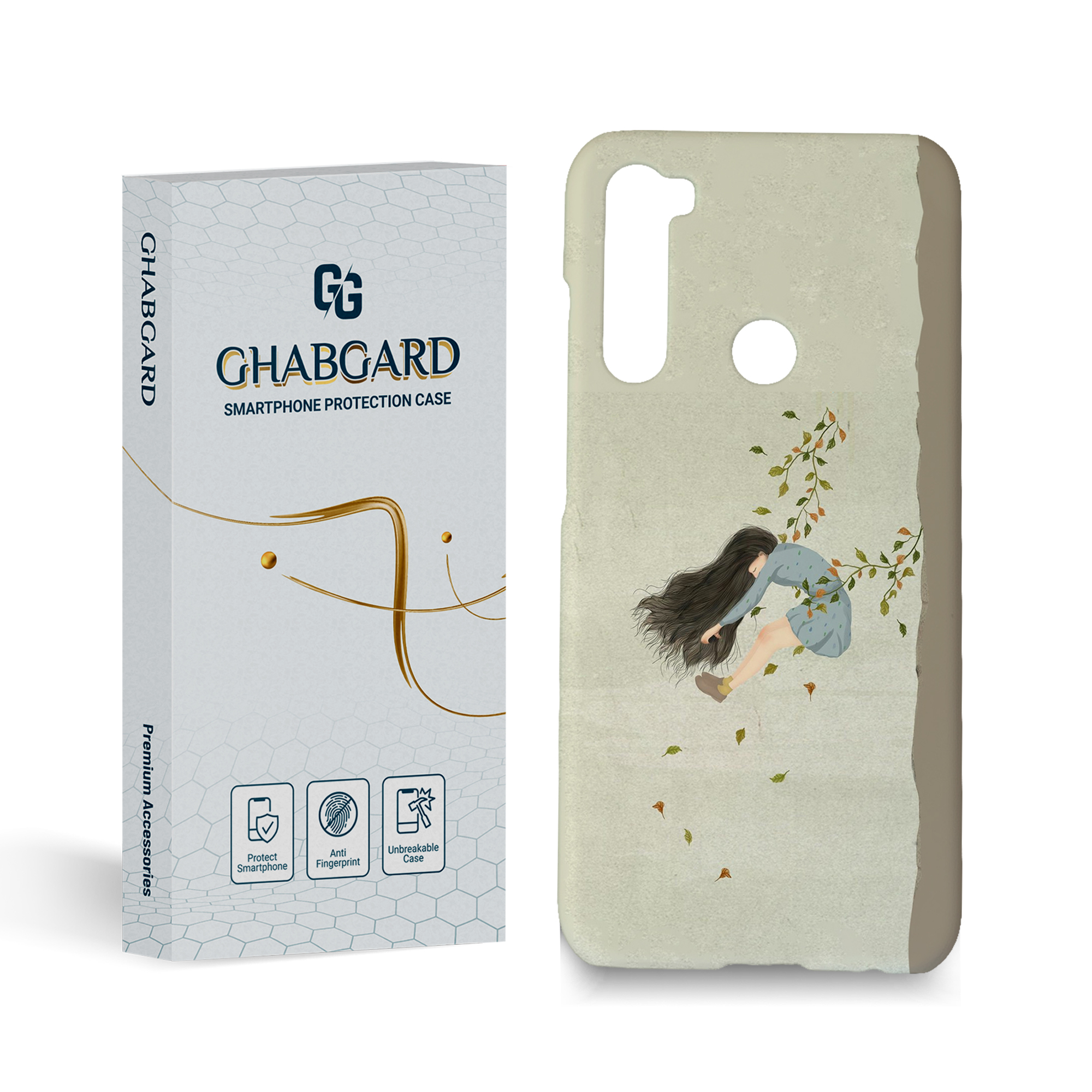 کاور قاب گارد مدل دخترانه مناسب برای گوشی موبایل شیائومی redmi note 8t