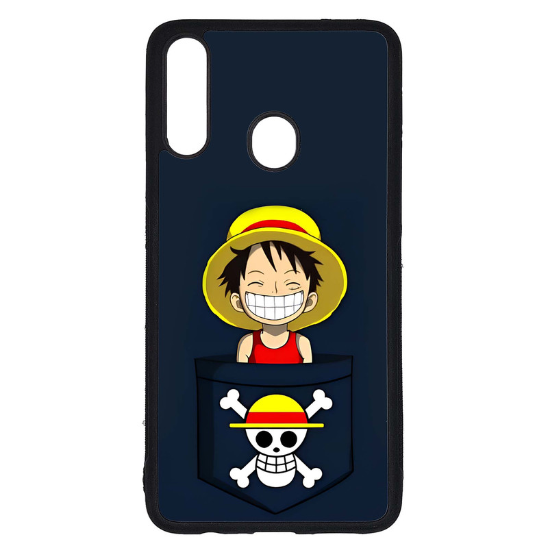 کاور طرح انیمه لوفی کد G-218 مناسب برای گوشی موبایل سامسونگ Galaxy A20s | دیجی قاب دونی