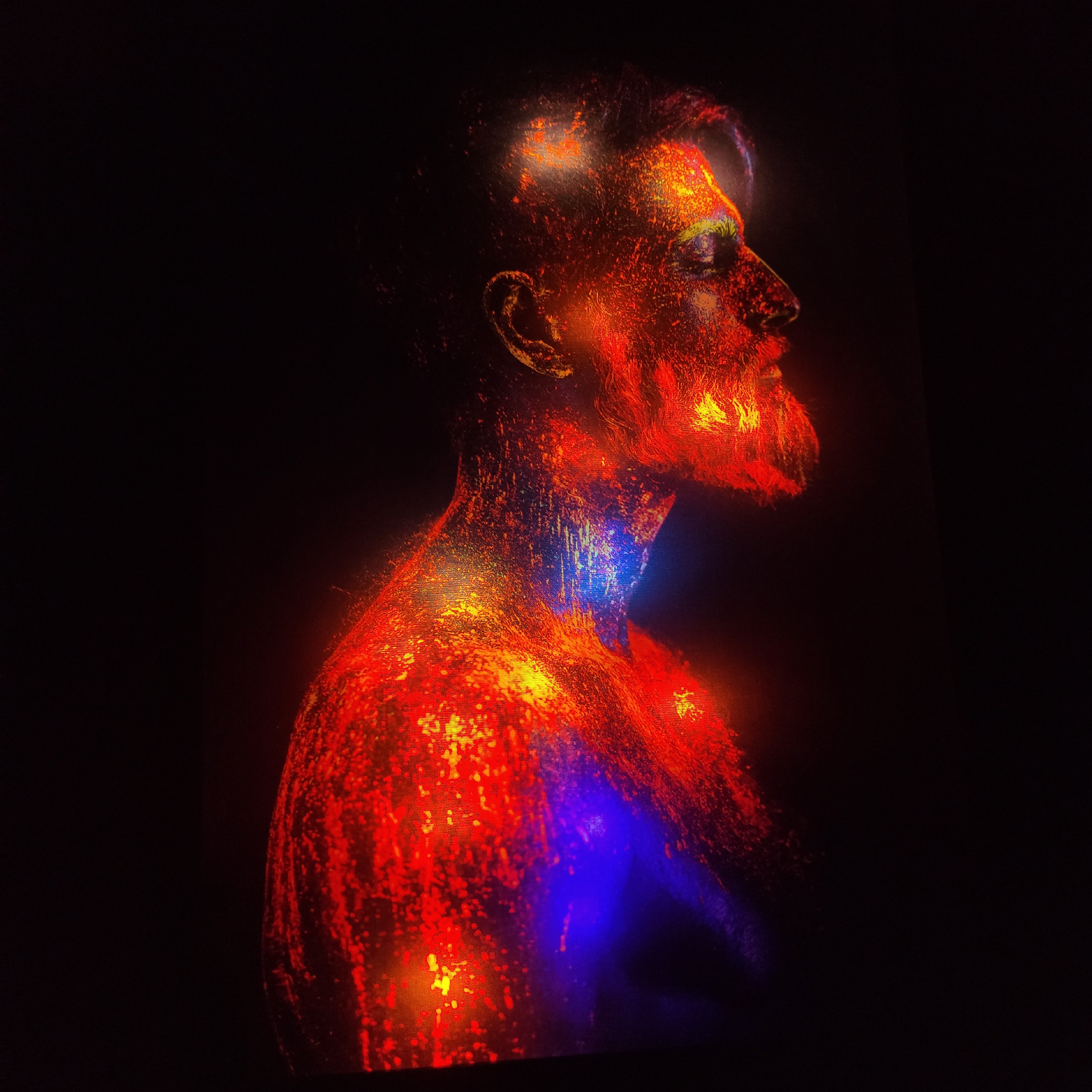 تابلو مرد بکلایت