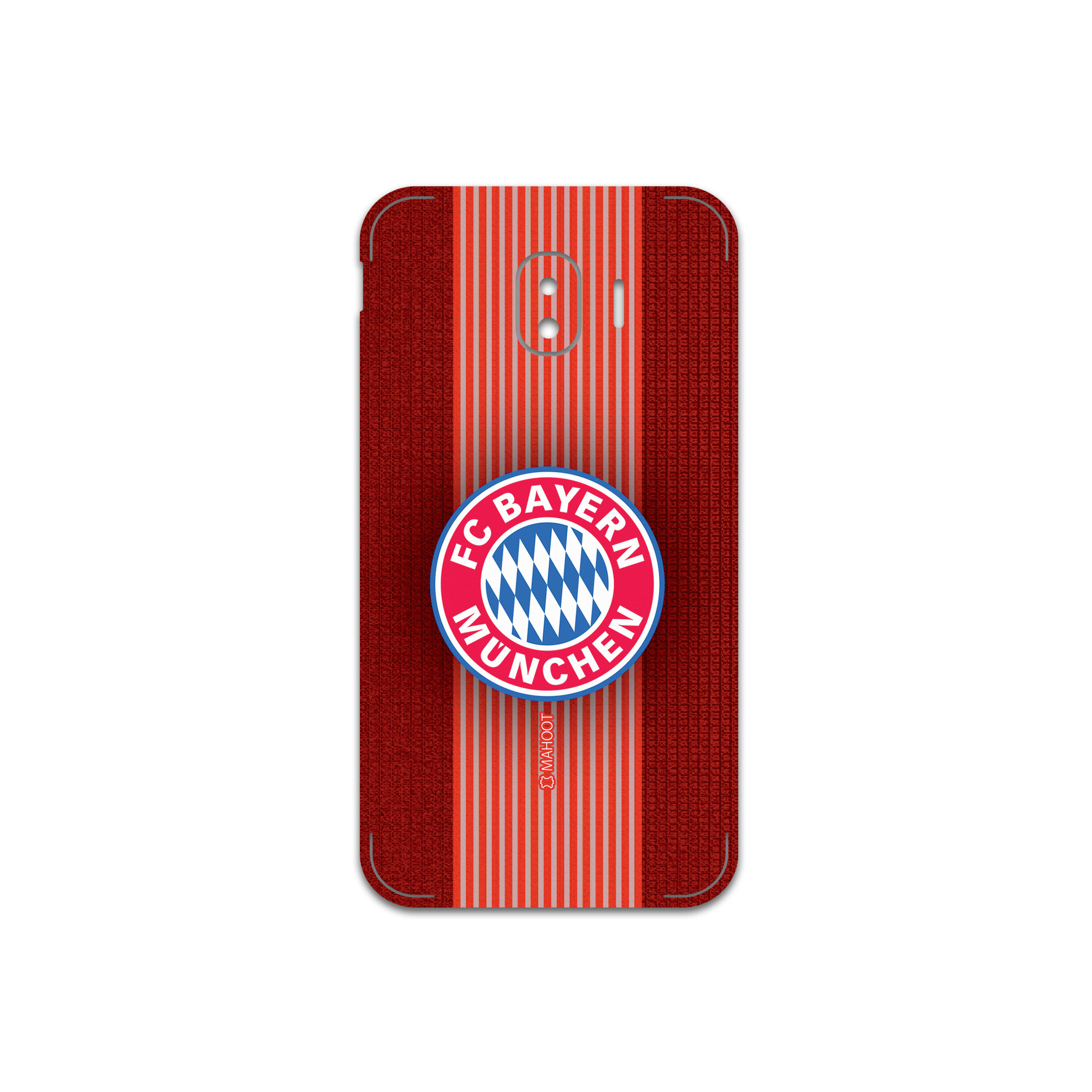 برچسب پوششی ماهوت مدل Bayern-Munchen-FC مناسب برای گوشی موبایل سامسونگ Galaxy J2 Pro 2018