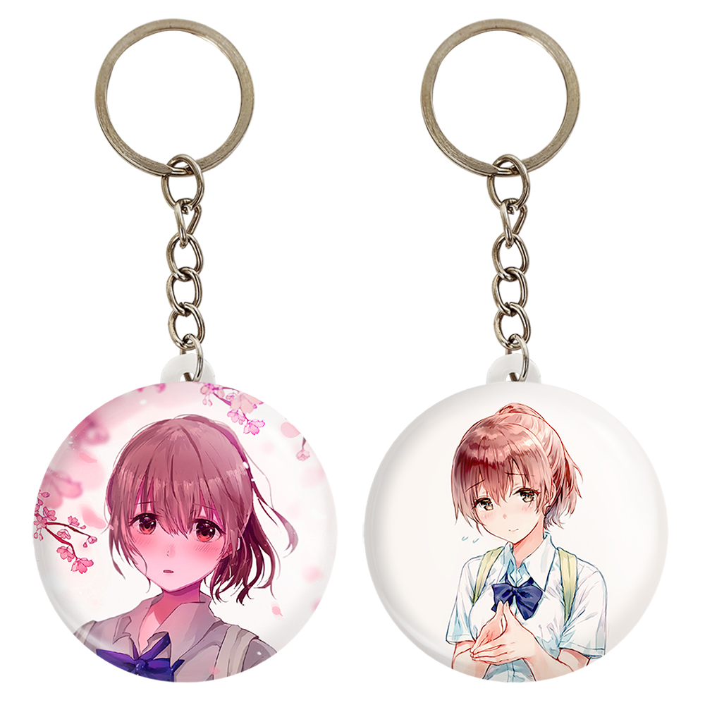 جاکلیدی خندالو مدل شوکو نیشیمیا انیمه سایلنت ویس کد 1579415786 مجموعه 2 عددی