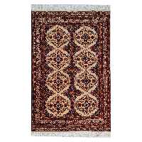 فرش دستبافت دو نیم متری کد 14598