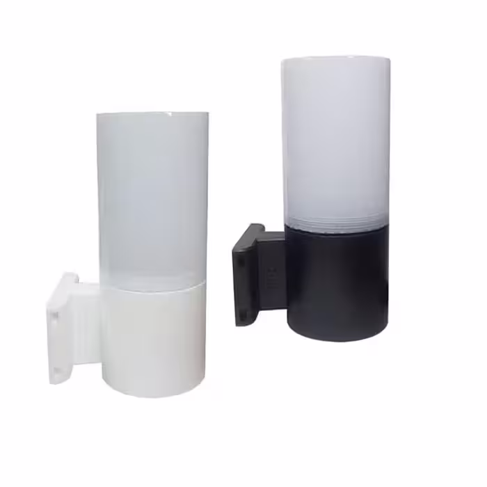 چراغ دیواری روژآوران مدل استوانه ای کد IP44 بسته 2 عددی