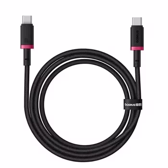کابل دو سر تایپ سی 1 متر بیسوس Baseus Dura 100W Type-C To Type-C Cable CB000121