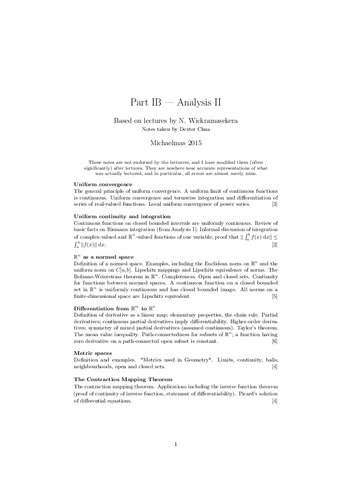 خرید و دانلود نسخه کامل کتاب Analysis II