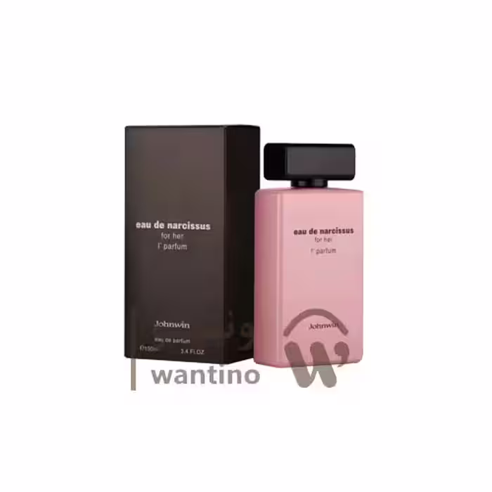 عطر ادکلن زنانه نارسیسو رودریگز فور هر صورتی (جعبه مشکی) جانوین (Johnwin Narciso Rodriguez for Her Eau de Parfum)