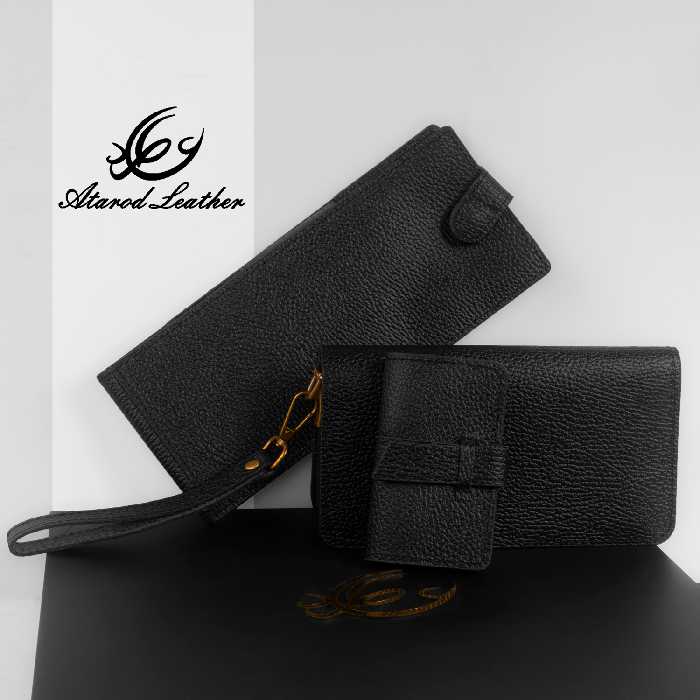 ست هدیه چرم عطارد مدل چرم طبیعی کد A45