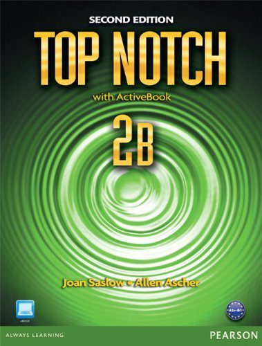 Top Notch 2B 2nd QRکتاب تاپ ناچ 2B (کتاب دانش آموز کتاب تمرین فایل صوتی)