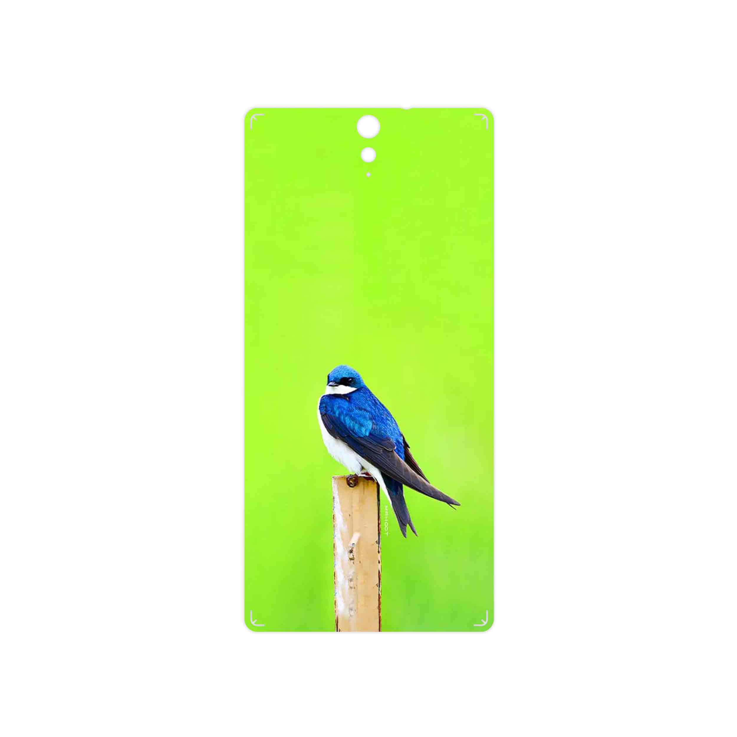برچسب پوششی ماهوت مدل Bird Swallow مناسب برای گوشی موبایل سونی Xperia C5