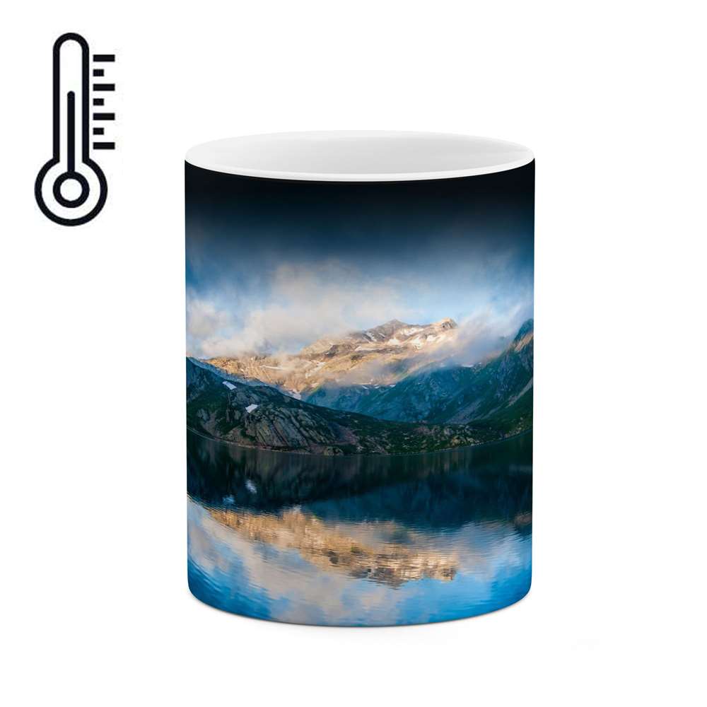 ماگ حرارتی کاکتی طرح منظره مدل mgh13201