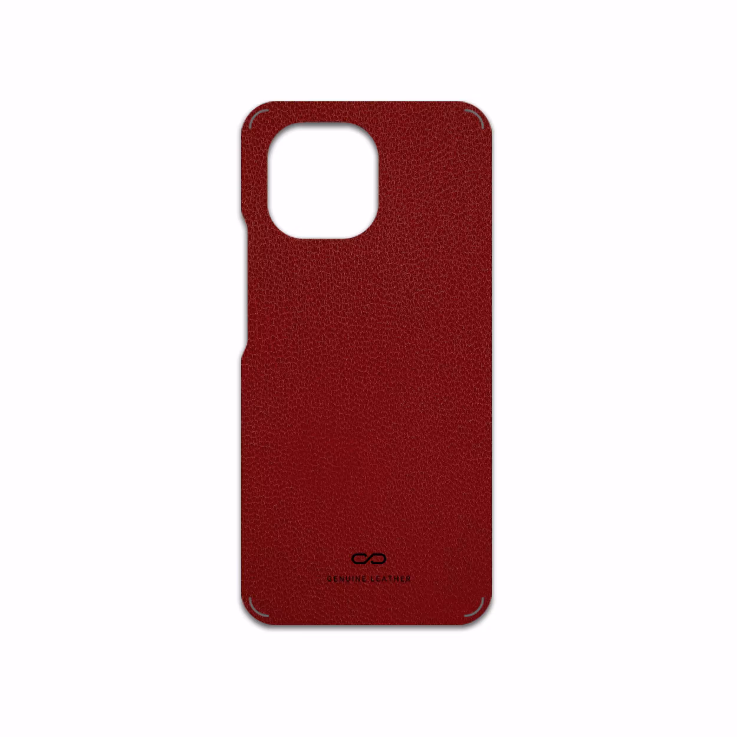 برچسب پوششی ماهوت مدل Red-Leather مناسب برای گوشی موبایل شیائومی Mi 11 5G