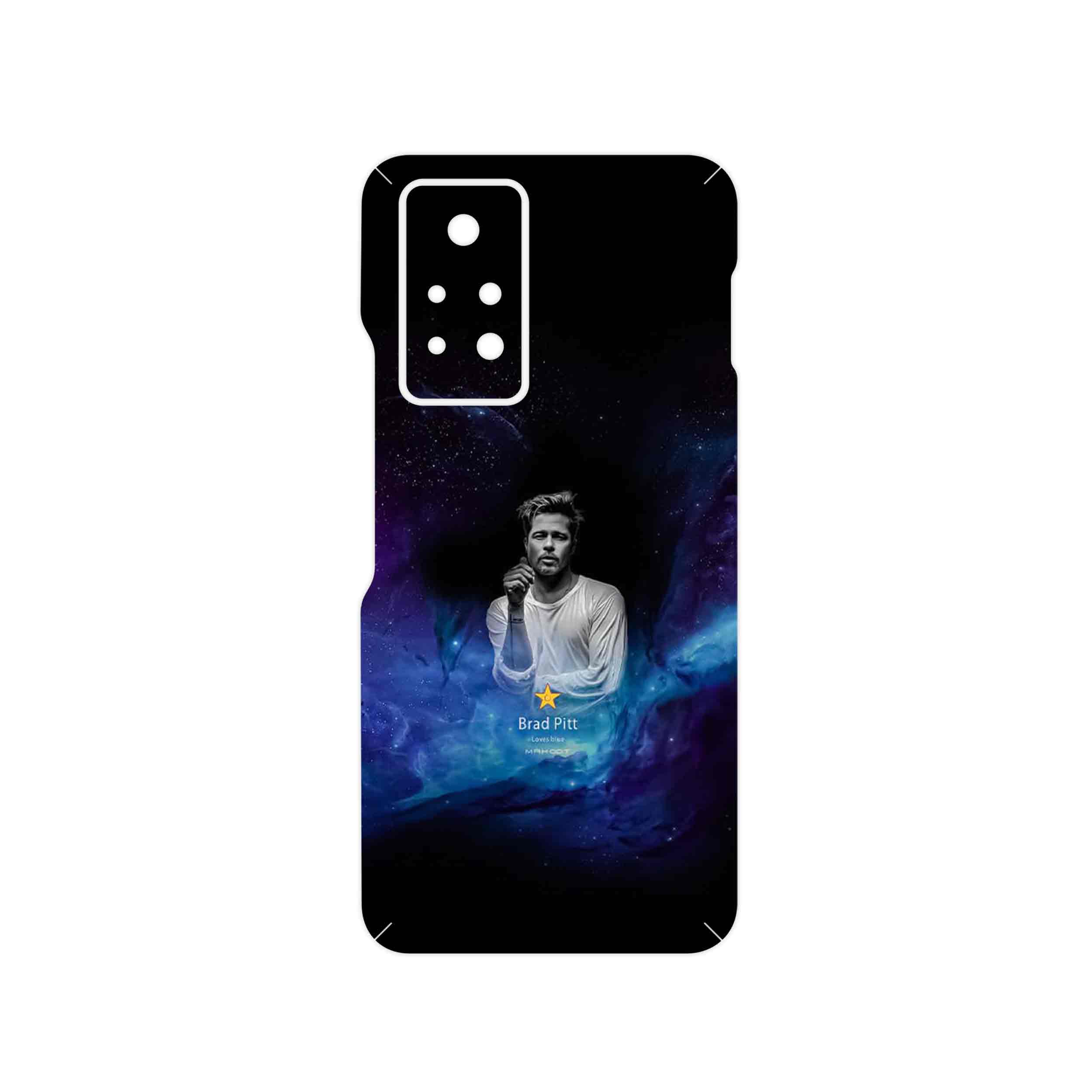 برچسب پوششی ماهوت مدل Brad Pitt مناسب برای گوشی موبایل اینفینیکس Note 11 Pro