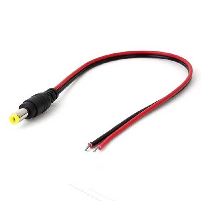 فیش آداپتوری سیم دار نری برق دوربین