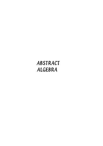 خرید و دانلود نسخه کامل کتاب Abstract Algebra [corrected scan]