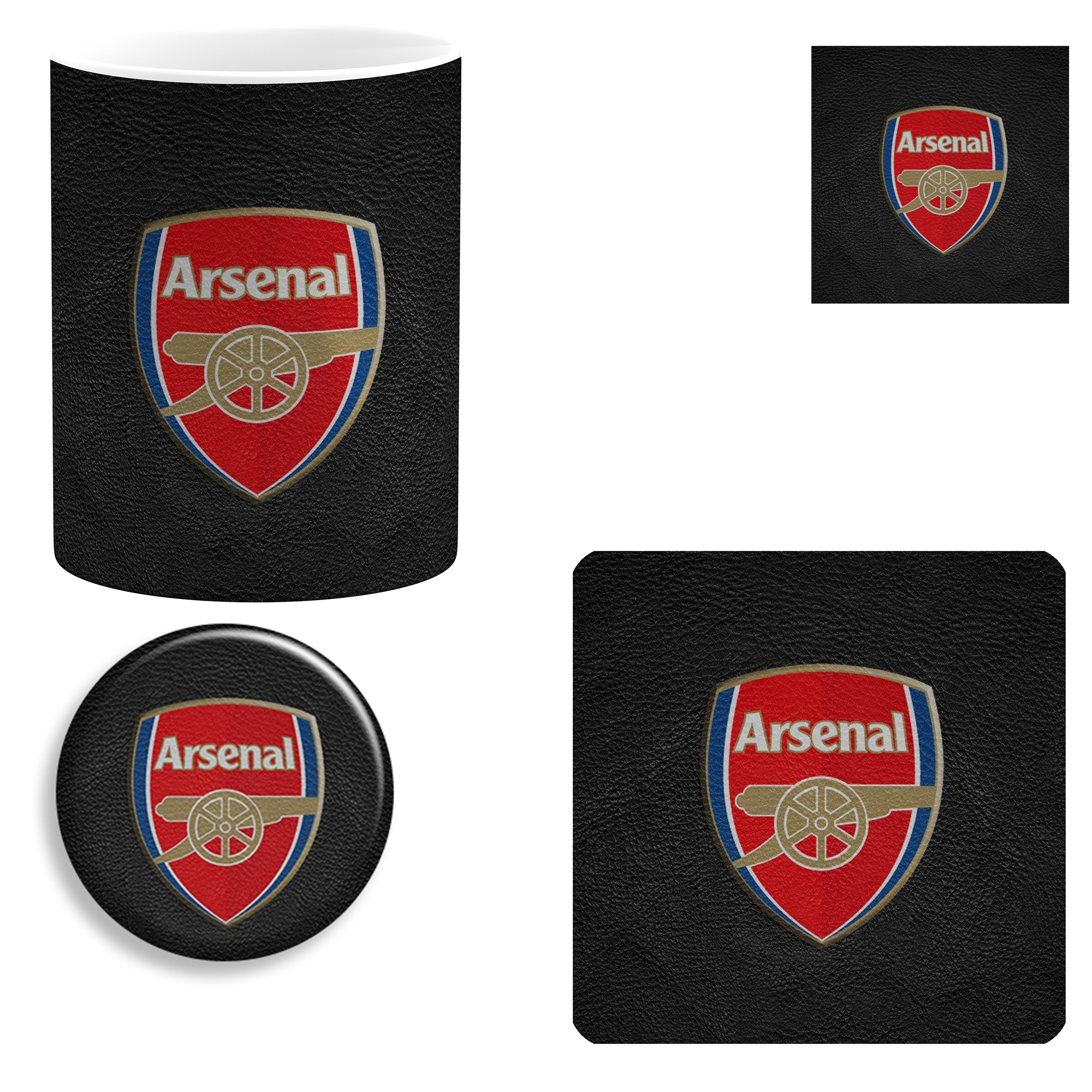 ست هدیه ماگ طرح آرسنال مدل Arsenal F.C کد 01