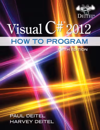 خرید و دانلود نسخه کامل کتاب Visual C# 2012 How to Program