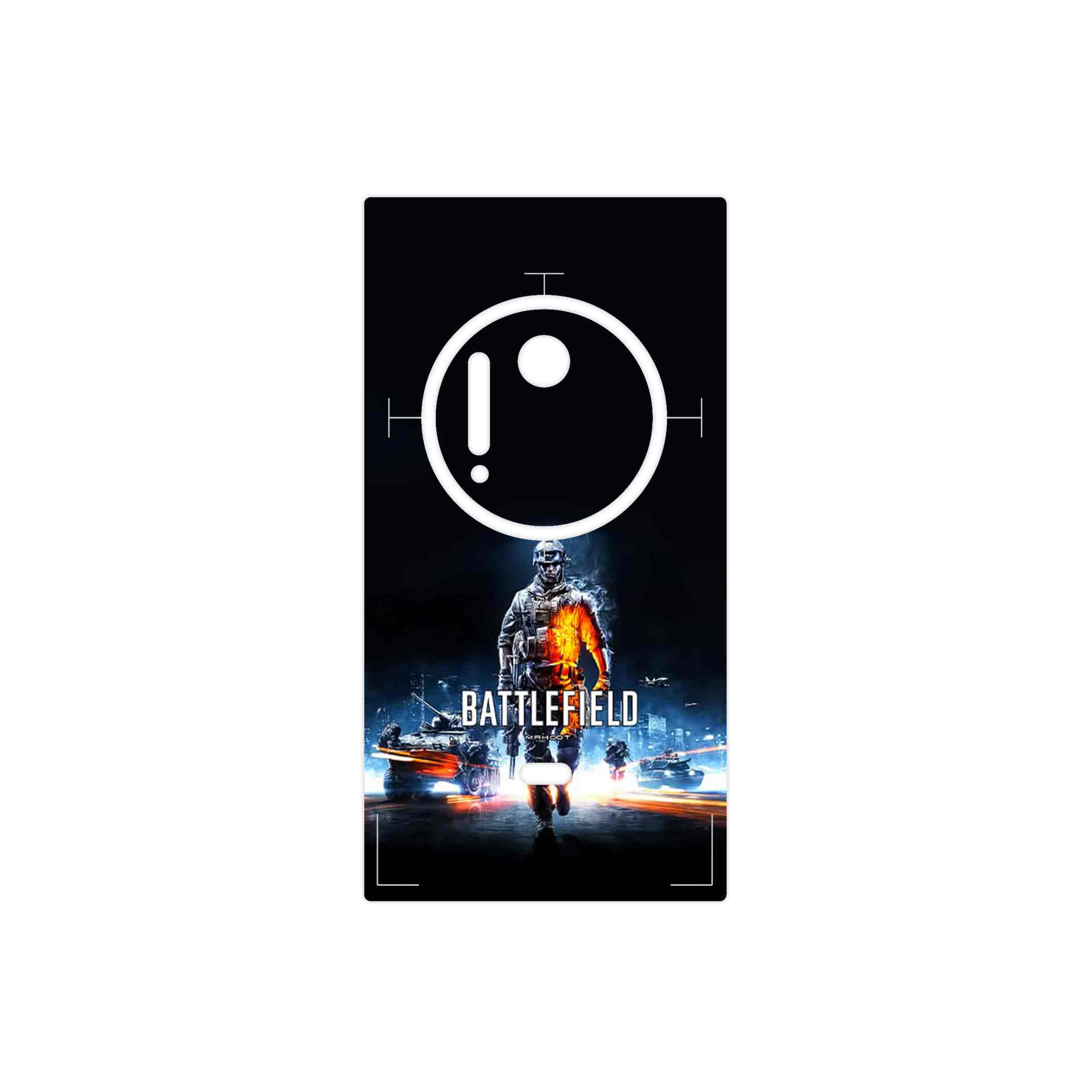 برچسب پوششی ماهوت مدل Battlefield Game Series مناسب برای گوشی موبایل نوکیا Lumia 1020