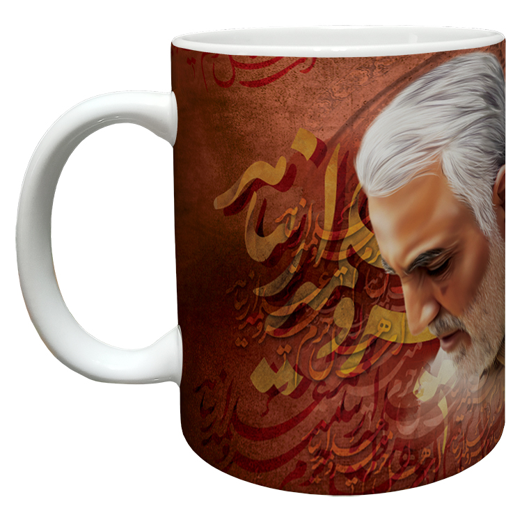 ماگ مدل سردار سلیمانی کد 86