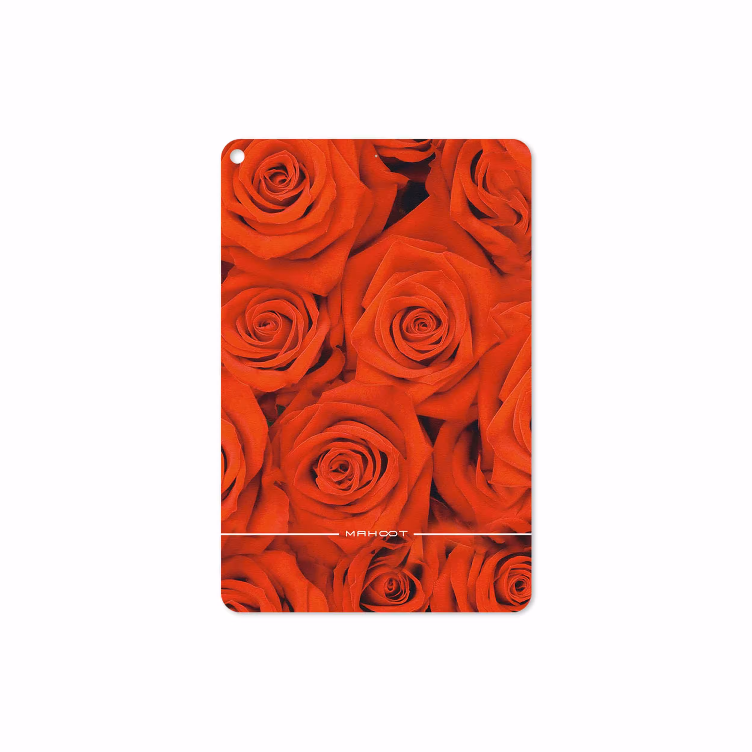 برچسب پوششی ماهوت مدل Red-Flower مناسب برای تبلت اپل iPad mini (GEN 5) 2019 A2133