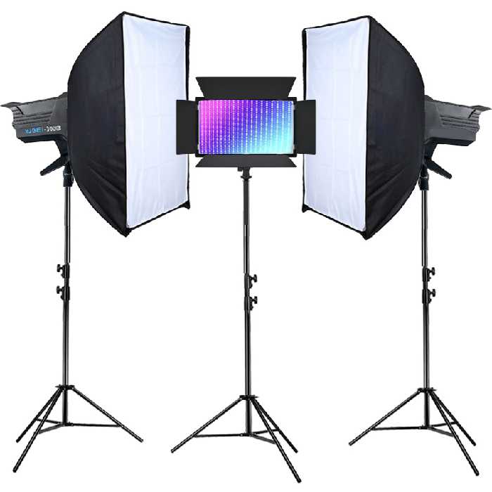 کیت تولید محتوای ویدیویی BK-300-U800 با سافت باکس A-kit23