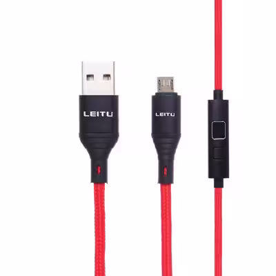 کابل تبدیل USB به MicroUSB لیتو مدل LD-24 طول 1 متر