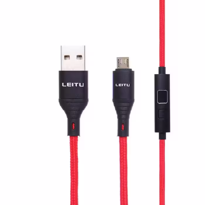 کابل تبدیل USB به MicroUSB لیتو مدل LD-24 طول 1 متر