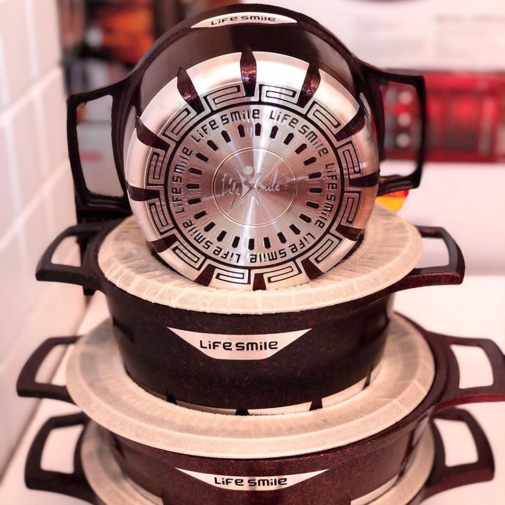 سرویس  8 پارچ نانو گرانیت مارک لایف اسمایل 