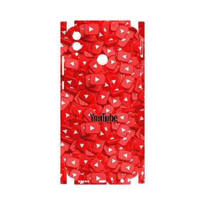 برچسب پوششی ماهوت مدل Youtube-FullSkin مناسب برای گوشی موبایل آنر 8X